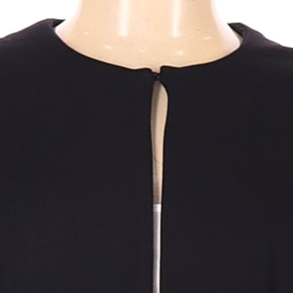 🖤 High Quality Sophisticated Black Long Sleeve Crop Cardigan Jacket - L - Picture 3 of 16